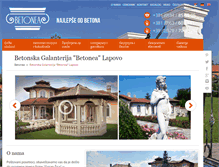 Tablet Screenshot of betonea.com